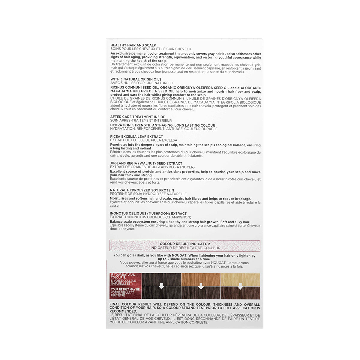 NGTint Permanent Hair Colour Natural Blonde 3.8 170ML