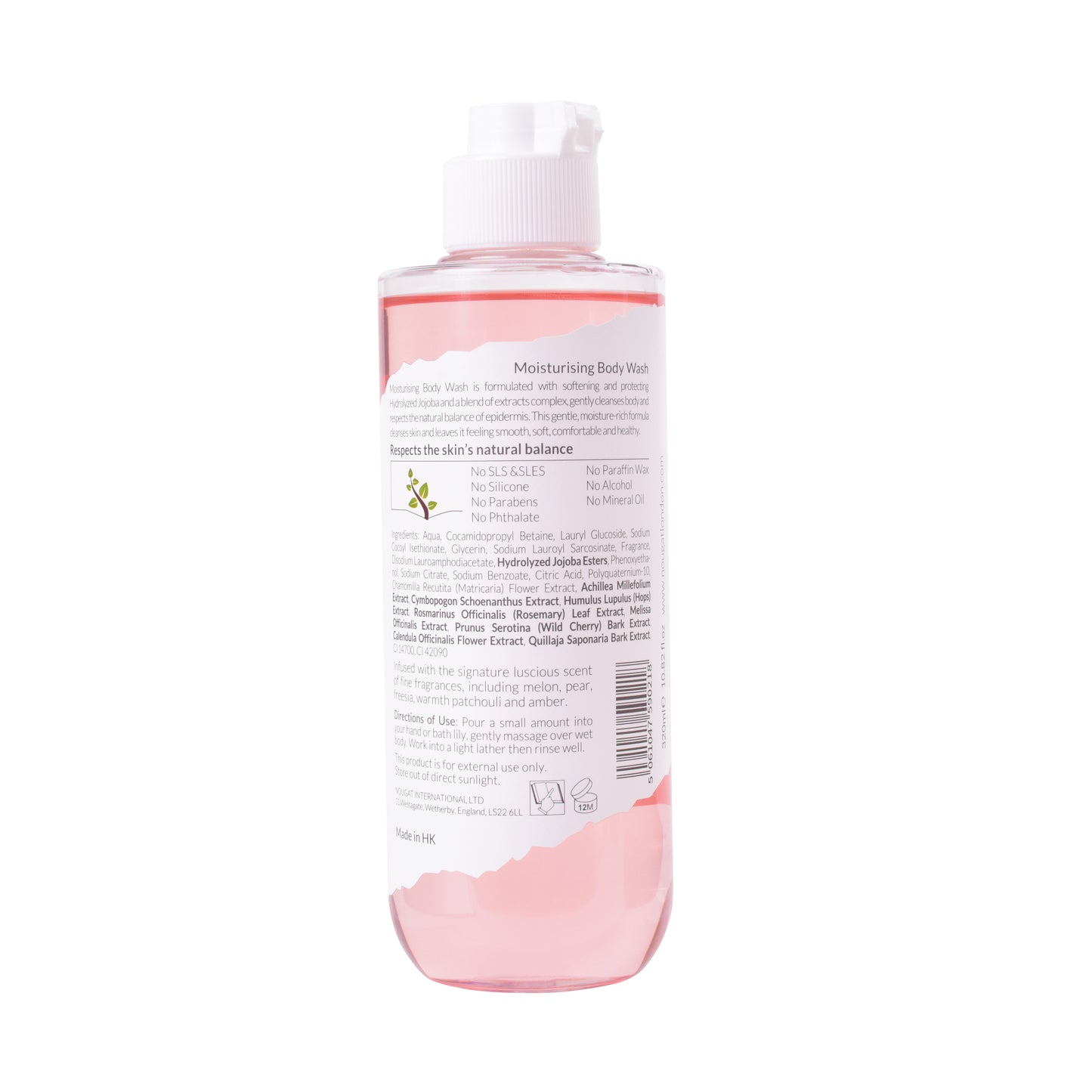 MOISTURISING BODY WASH 320ML